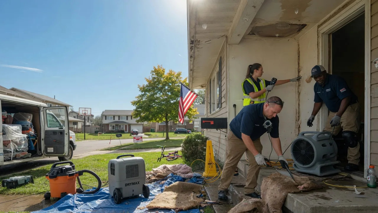 Water Damage Restoration in Beulah, MI near me